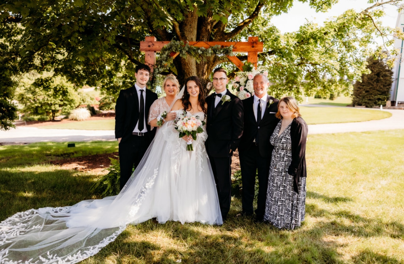 Blake Roux family wedding photo 2